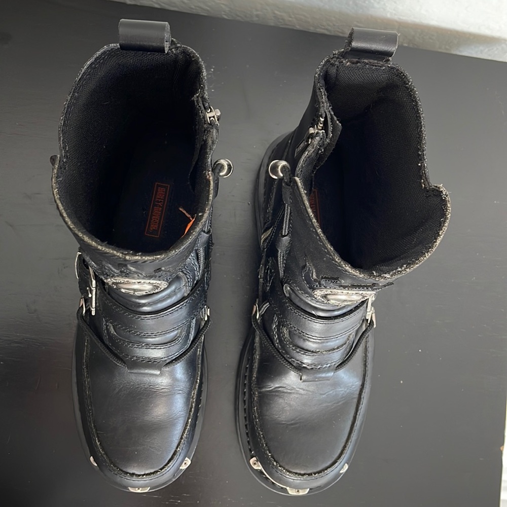 Harley Davidson moto boots - Picture 5 of 13
